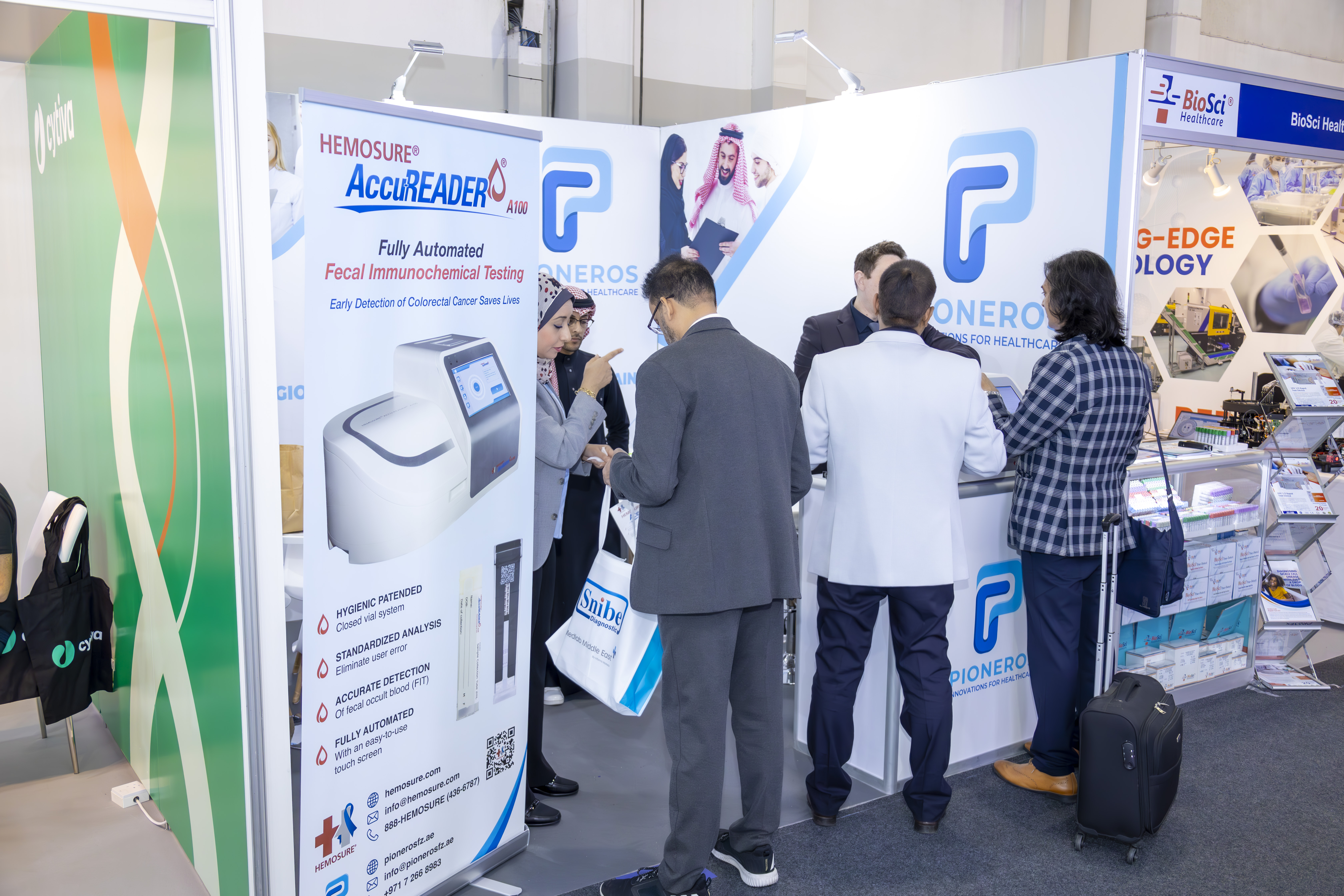 Participation in Medlab Middle East 2025.